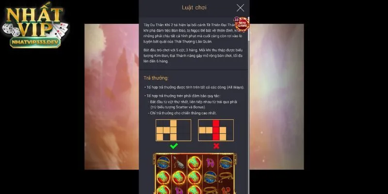 Cách Chơi Nổ Hũ Tây Du Thần Khí Nhatvip Bí Kíp Trúng Lớn 2 Tổng quan về sức hút của game nổ hũ Tây Du Thần Khí Nhatvip