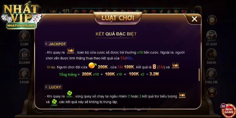 Cách Chơi Xèng 777 Nhatvip Từ A Đến Z Và Bí Kíp Để Chiến Thắng 4 Những tính năng đặc biệt của Xèng 777 Nhatvip